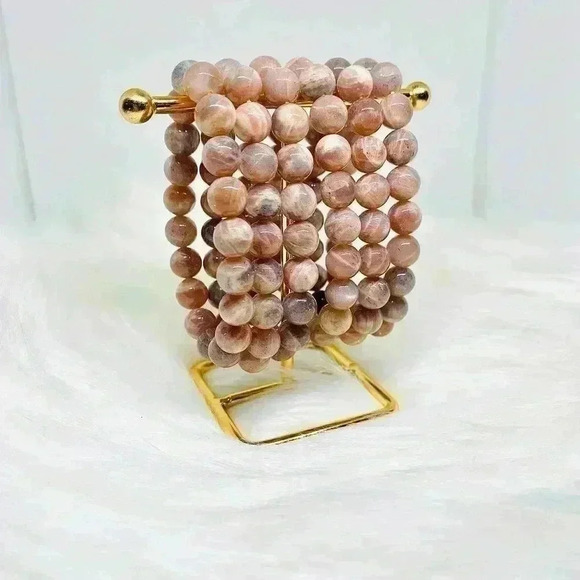 Brown Quartz Crystal Bracelet - Picture 2 of 7